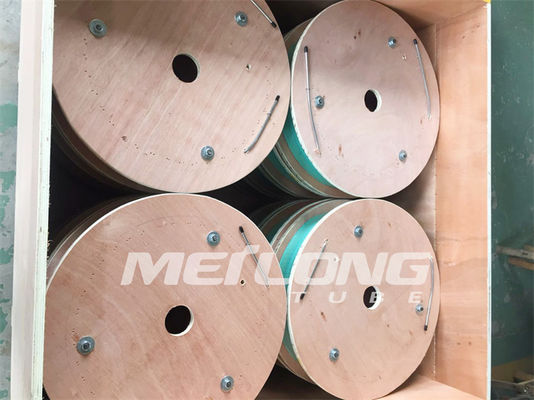Ligne de contrôle inoxydable à haute résistance de tube capillaire de la tuyauterie solides solubles de bobine ASTM A789 UNS S32205