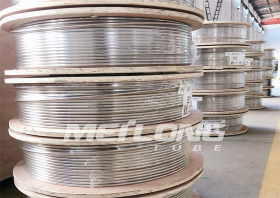La ligne hydraulique la tuyauterie capillaire à haute pression AISI SS316L a encapsulé la ligne de contrôle
