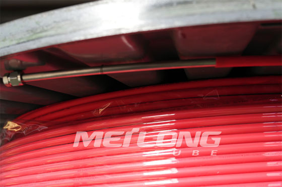 Ligne de contrôle encapsulée du duplex 2205 Santoprene TPV 1/2 ' OD X 0,065&quot; POIDS