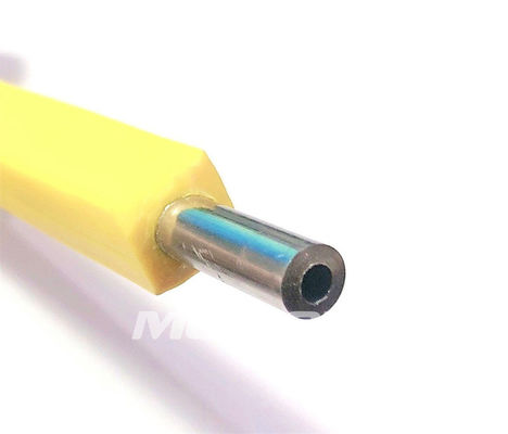 Ligne de contrôle encapsulée du duplex 2205 Santoprene TPV 1/2 ' OD X 0,065&quot; POIDS