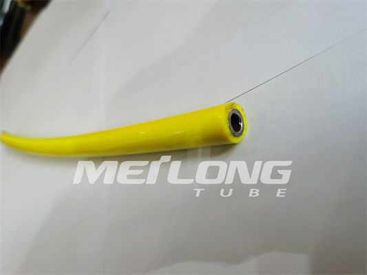 UNS S32750 a encapsulé la ligne de contrôle nylon superbe de Rilsan du duplex 2507