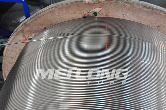 La tuyauterie d'alliage de nickel ISO15156 a recuit la tuyauterie capillaire ASTM B704 d'acier inoxydable