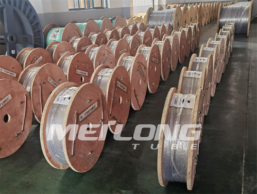 Tubes capillaires faits sur commande hydrauliques du duplex 2507 superbes sans couture d'ASTM A789 pour le gaz Wells