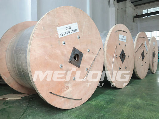 Ligne chimique ligne d'injection de la NACE MR0175 316L de contrôle encapsulée sans couture