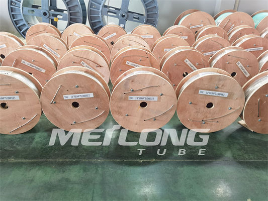 Ligne de contrôle hydraulique de la NACE MR0175 316L tube capillaire sans couture d'acier inoxydable