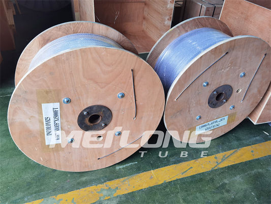 Ligne de contrôle hydraulique d'ASTM A789 1/8in tube capillaire à parois minces du duplex solides solubles