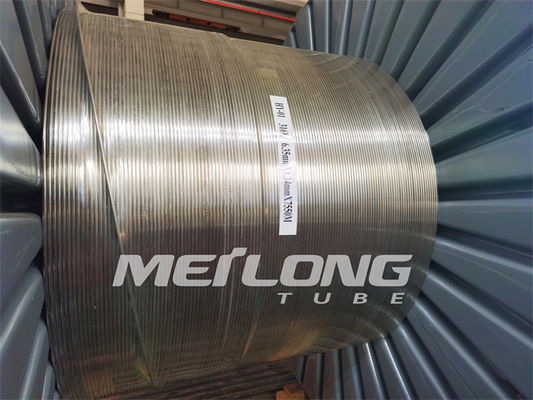 tube capillaire inoxydable de longueur continue enroulée de tuyauterie d'acier inoxydable du capillaire 10000psi