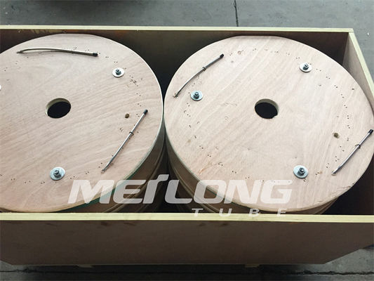Ligne de contrôle hydraulique capillaire tuyauterie ASTM B423 Eddy Current Tested