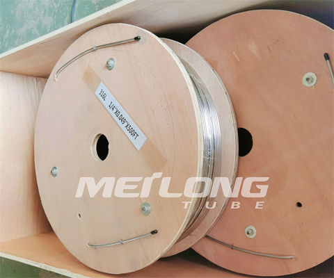 surface lumineuse fortement propre de tuyauterie de 12000M Nickel Alloy Tubing Inconel 718