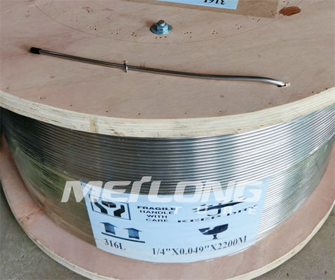 surface lumineuse fortement propre de tuyauterie de 12000M Nickel Alloy Tubing Inconel 718