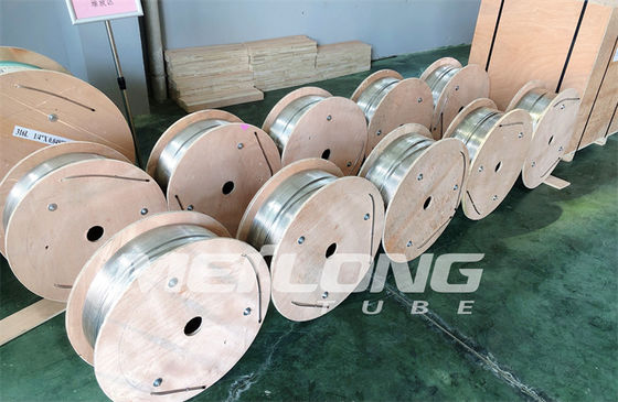 Tuyauterie de l'alliage 825 de tuyauterie d'alliage de nickel d'Inconel 625 sans soudures orbitales