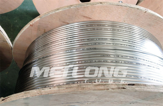 Tuyauterie de l'alliage 825 de tuyauterie d'alliage de nickel d'Inconel 625 sans soudures orbitales
