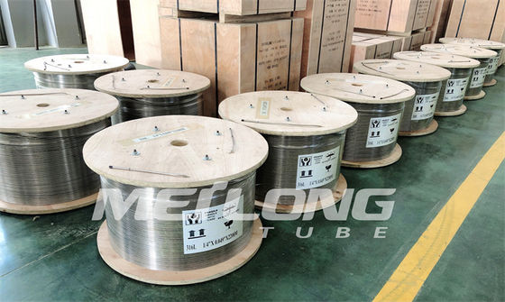 Ligne sans couture étirée à froid d'injection de tuyauterie de nickel de tuyauterie géothermique d'alliage